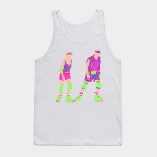 This Barbie rollerblades Tank Top